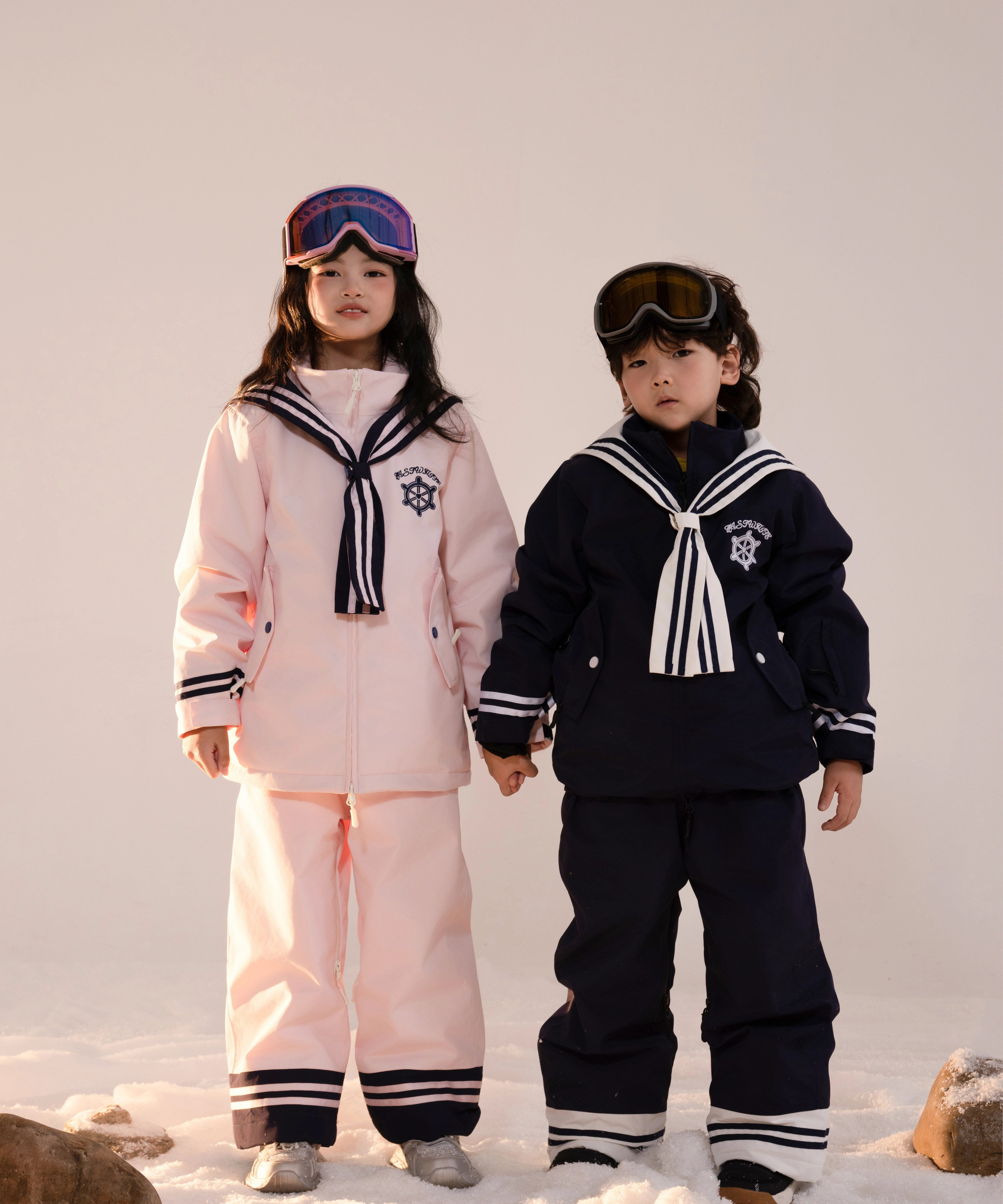 25-26秋冬限定 スノーボードウェア 3L 防水 キッズスキーウェア 上下セット ジャケット パンツ SN024