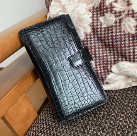クロコダイル ワニ革 レザー 本革 長財布 セカンドバッグ クラッチ メンズバッグ 男女兼用 カードケース 入れ