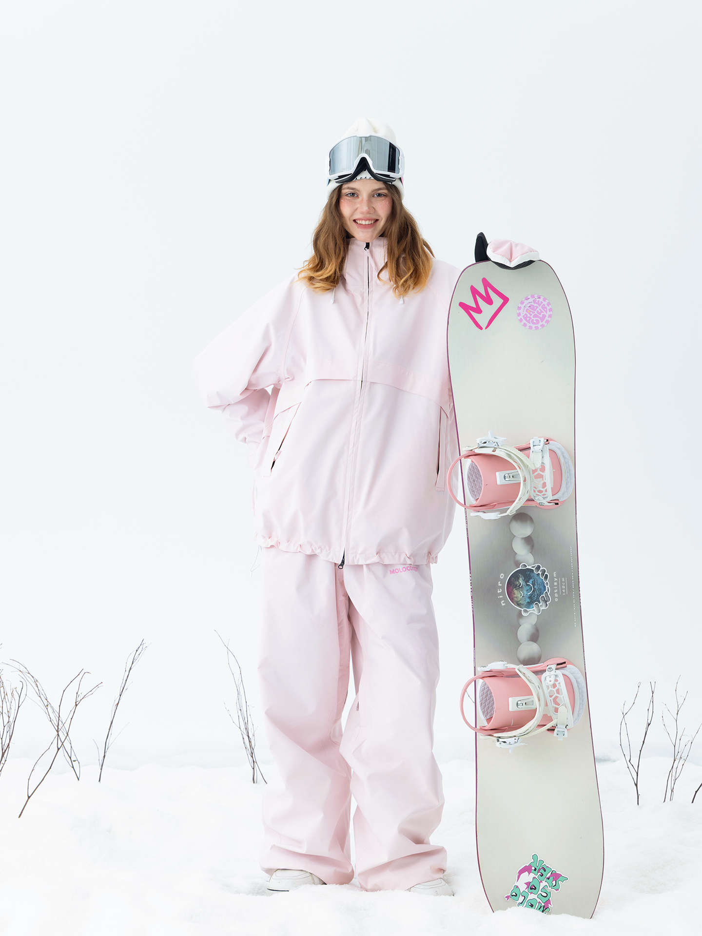 25-26秋冬限定 スノーボードウェア 防水 上下セット ジャケット パンツ ゆったり メンズ レディース SN026