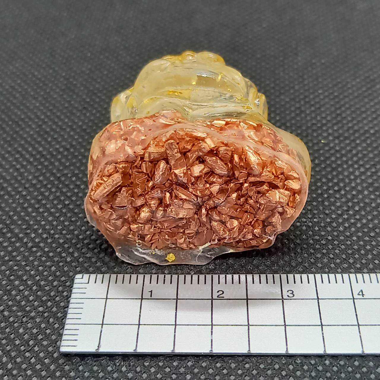 最強運気アップ『大運気恵比寿天（えびすてん）様オルゴナイト高4.5cm』恵比寿天様 恵比寿象 恵比寿置物 七福神 置物