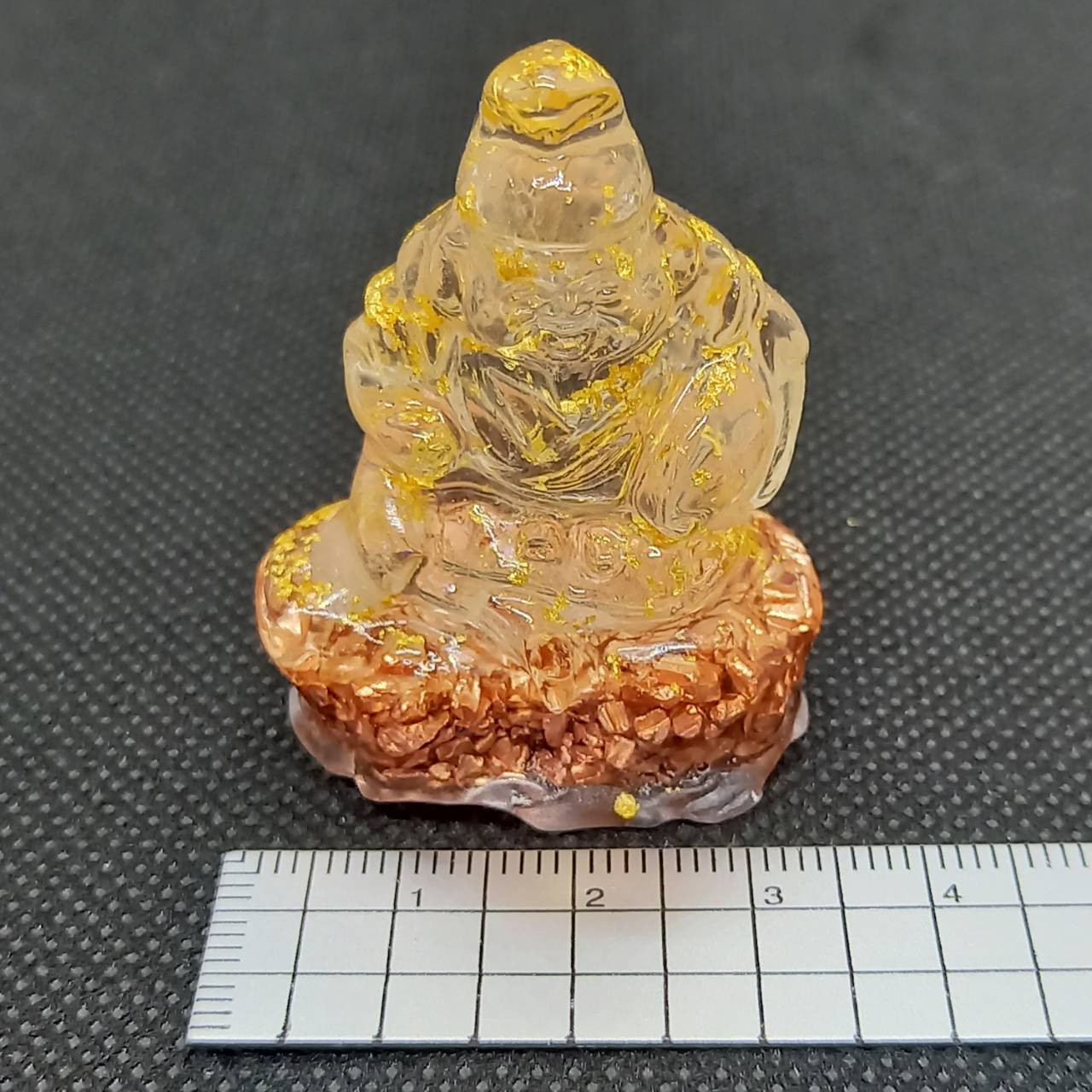 最強運気アップ『大運気恵比寿天（えびすてん）様オルゴナイト高4.5cm』恵比寿天様 恵比寿象 恵比寿置物 七福神 置物