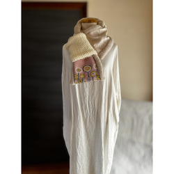 マフラータイプ】forest wing・tambourineのネックウォーマー ミナ