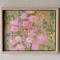 原画 絵画『浮遊』油絵 気軽にアート 女の子 癒し 絵画 akigoe 通販