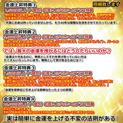 運気爆上げブレストット「ギャンブル運特化」（24K純金貼り純金万倍