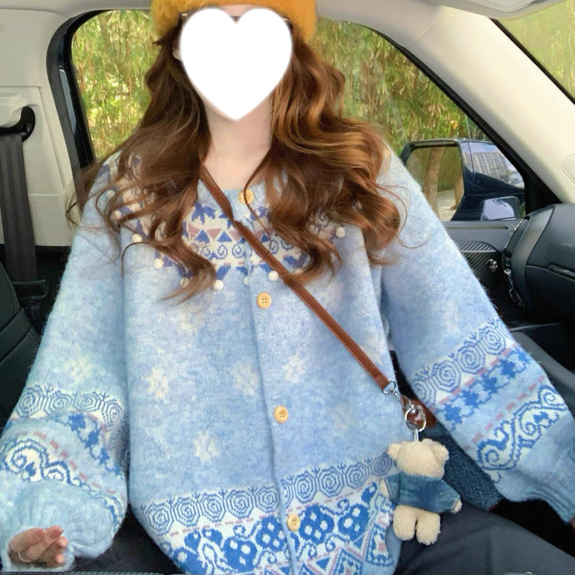 大人が着たいお洒落なカーディガン、手編みニットカーディガン、前開きニットセーター、防寒対策、秋冬ニットカーディガン、厚手