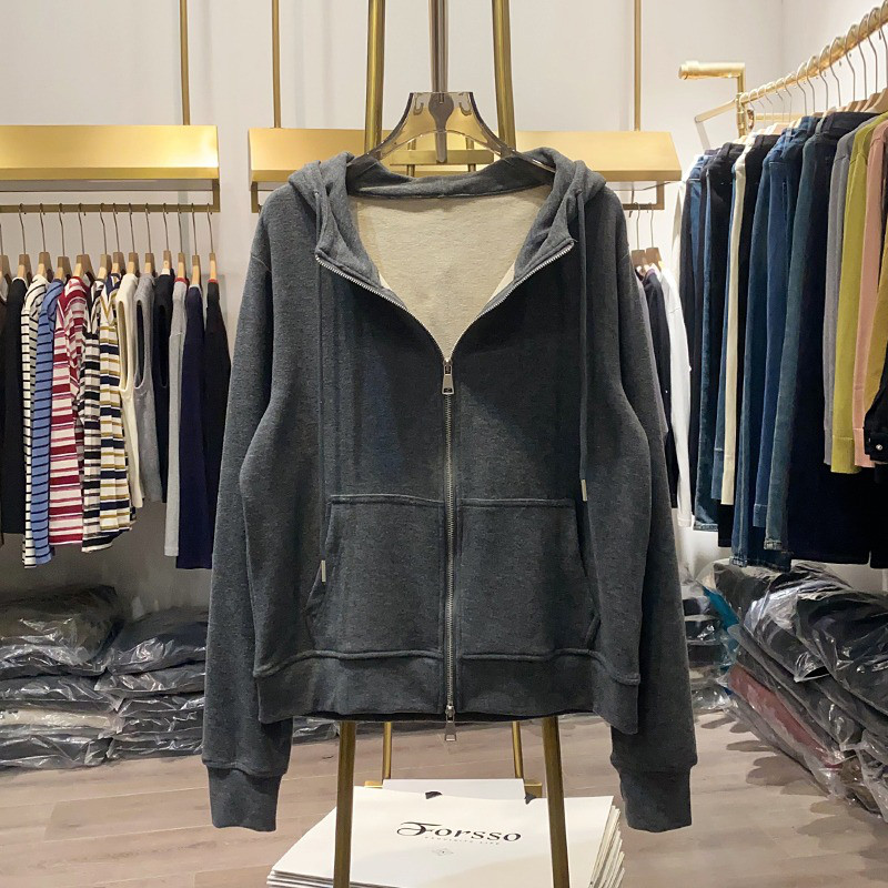 レディース ジップパーカー フリース ゆったり カジュアル アウター トップス