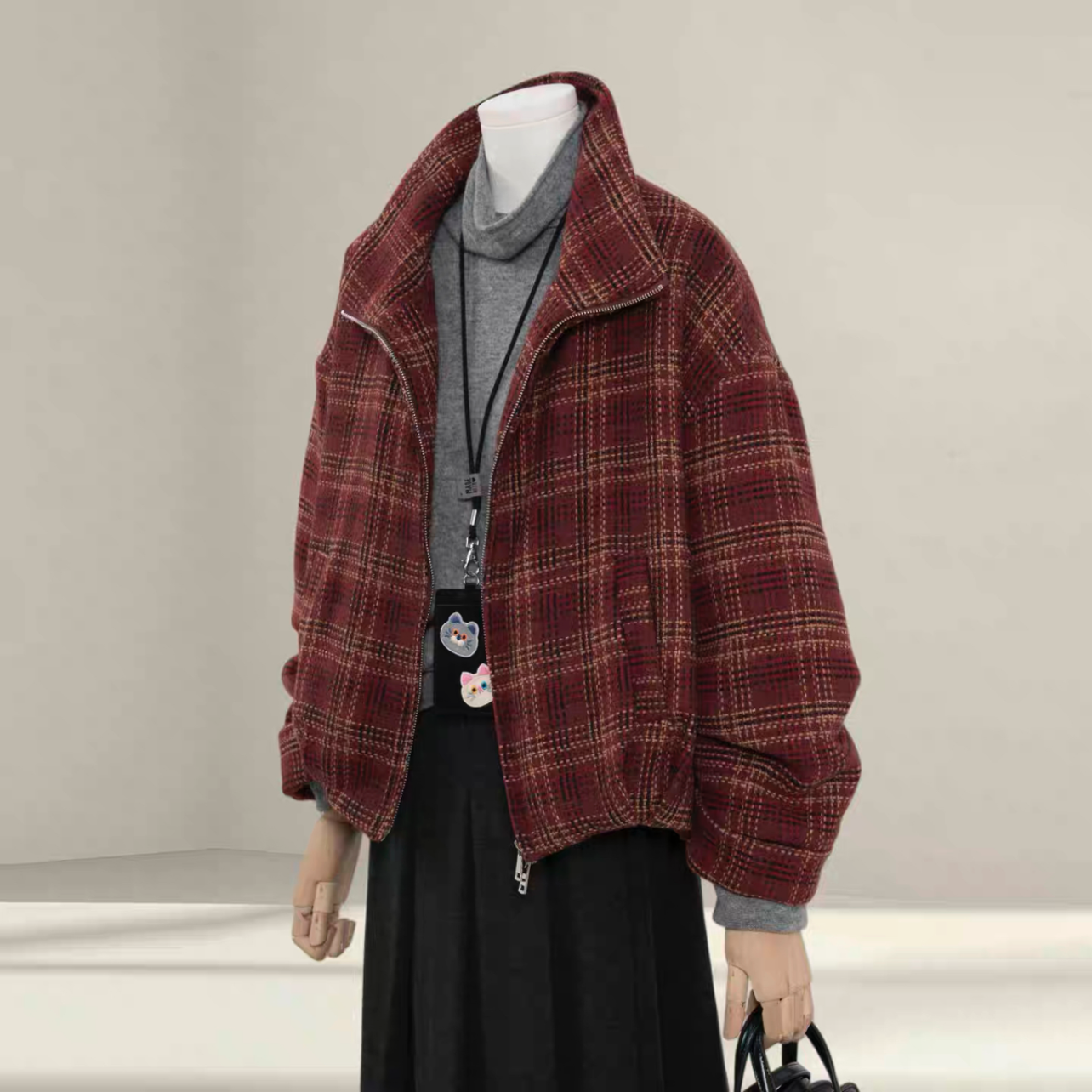 【冬支度新作】コート、レディース、 モコモコテディコート、厚手コート、秋冬コート、個性的、防寒対策