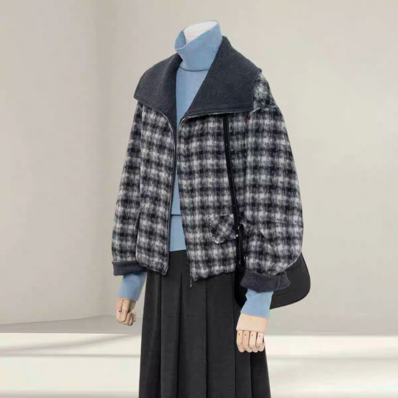 【冬支度新作】コート、レディース、 モコモコテディコート、厚手コート、秋冬コート、個性的、防寒対策