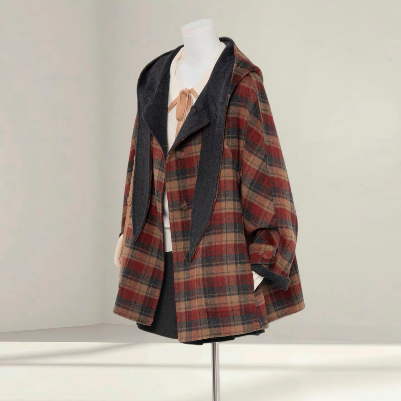 【冬支度新作】コート、レディース、 モコモコテディコート、厚手コート、秋冬コート、個性的、防寒対策