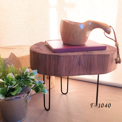 天然アロマ 東濃ひのき 切株スツール・テーブル・無垢無塗装