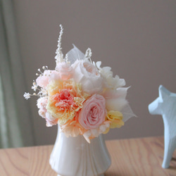 アーティフィシャル&プリザーブドフラワー ミックスアレンジメント