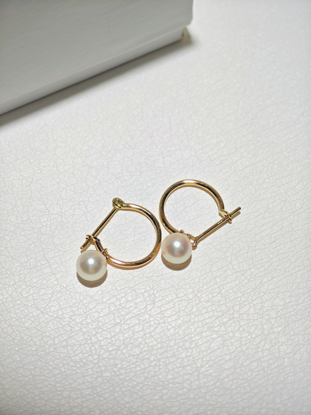 天然アコヤパール K18YG ピアス