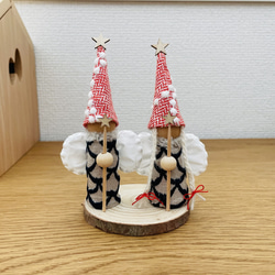 ︎︎◌現品限り︎︎◌⚮̈﻿ミナペルホネンハンドメイド⚮̈﻿お座り小鳥の