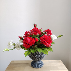 シクラメン♡アメリカンフラワー♡ディップアート♡鉢植え♡ピンク