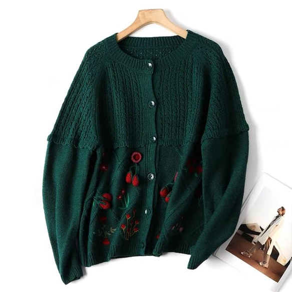 秋、冬、カーディガン、ニット、ふわふわ、春