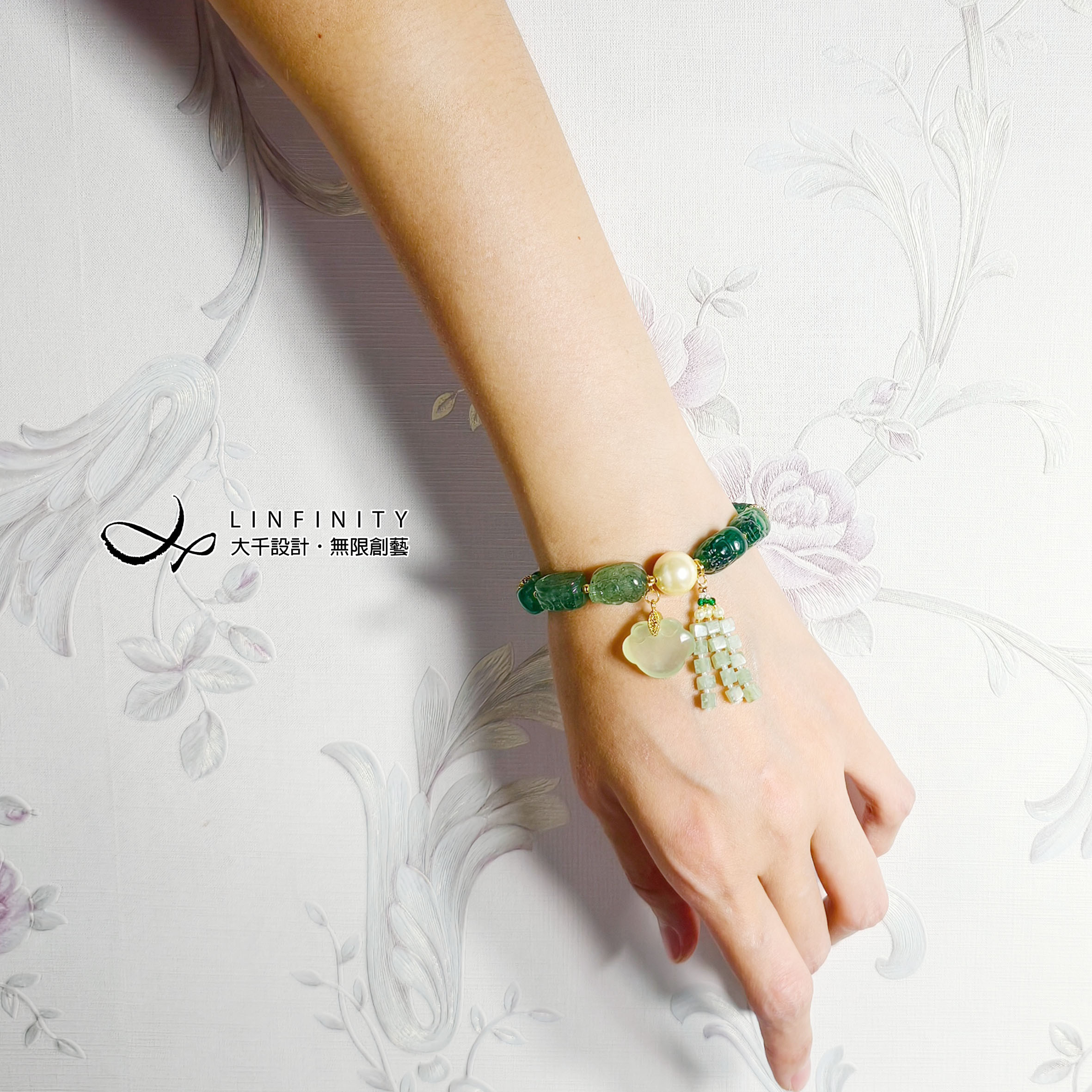 ✦❀ 新年をお迎えください | 宝石 50% オフ ❀✦ 最高級グリーンストロベリークリスタル貔貅グラデーション秀岩翡翠如意ゴー