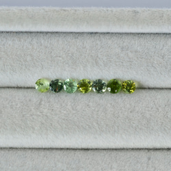 コバルトガーナイト 0.05ct アンティークVリング K18YG 【MJ2406