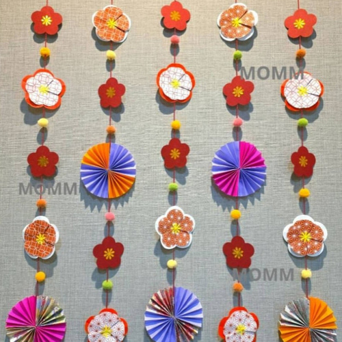 お正月ガーランド 1月吊るし飾り 冬壁面飾り ガーランド MOCA 通販