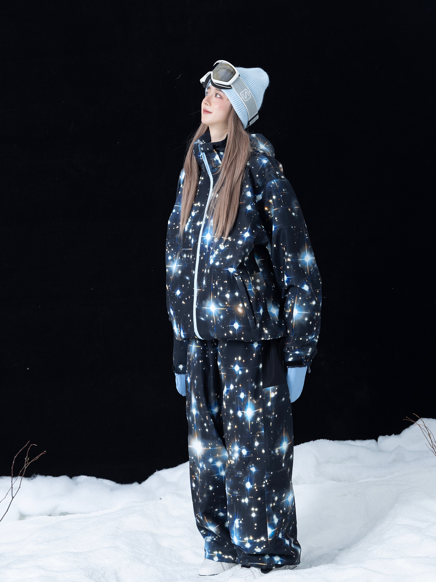 25-26秋冬限定 スノーボードウェア 星柄 パンツ ズボン メンズ レディース スノボウェア スキーウェア SN031 20,153円