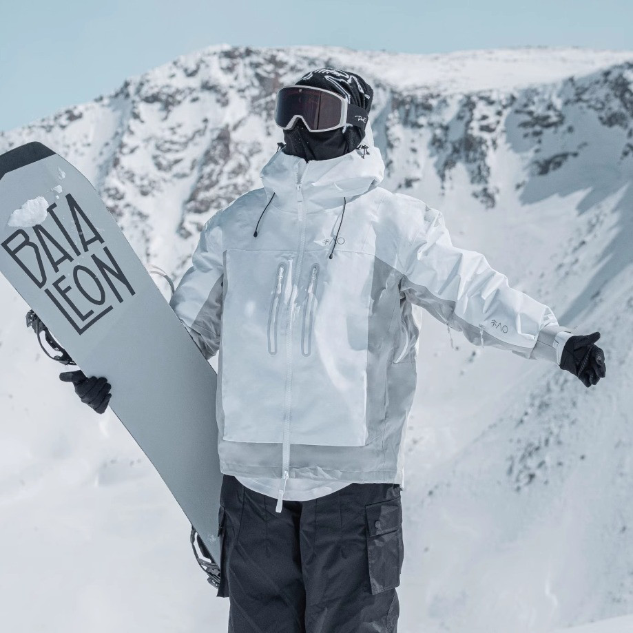 25-26秋冬限定 スノーボードウェア 3L防水 ジャケット 白 メンズ レディース スキーウェア SN038