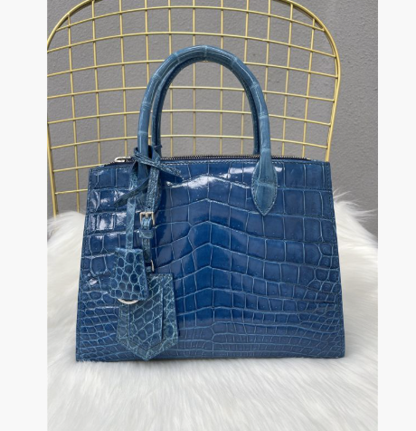 オーダー ナイルワニ革 鞄 ショルダーバッグ クロコダイルレザー 斜め掛け ハンドバッグ レディース 女性 トートバッグ