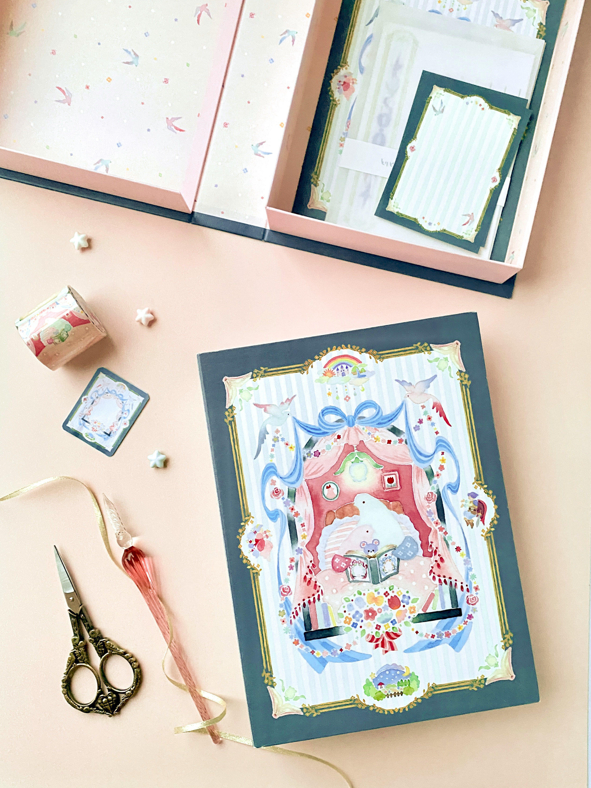 BOOK型お道具箱《セット販売》《きょうのおはなし》