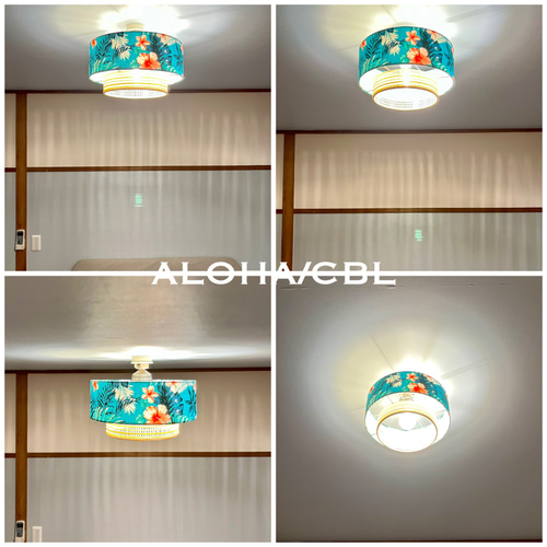 シーリングライト 天井照明 ALOHA/CBL ハワイアン おしゃれ ランプ