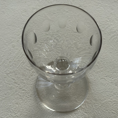 イギリス Vintage シェリーグラス リキュールグラス ガラス器 パフェ