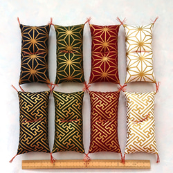 ミニ座布団 飾り座布団 金彩菱形 10cm角 4個セット 置物用 その他