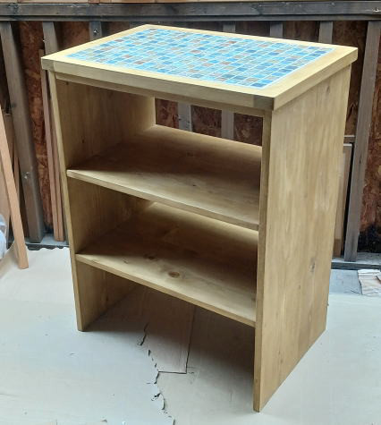 モザイクタイルオープンカウンターD45(ルーメンタイル)