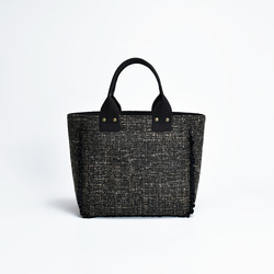 ミナペルホネン /2025タンバリンネイビー×白/がま口ポケット付きMSトート ミナペルホネン /2025タンバリンネイビー×白/がま口ポケット付きMS