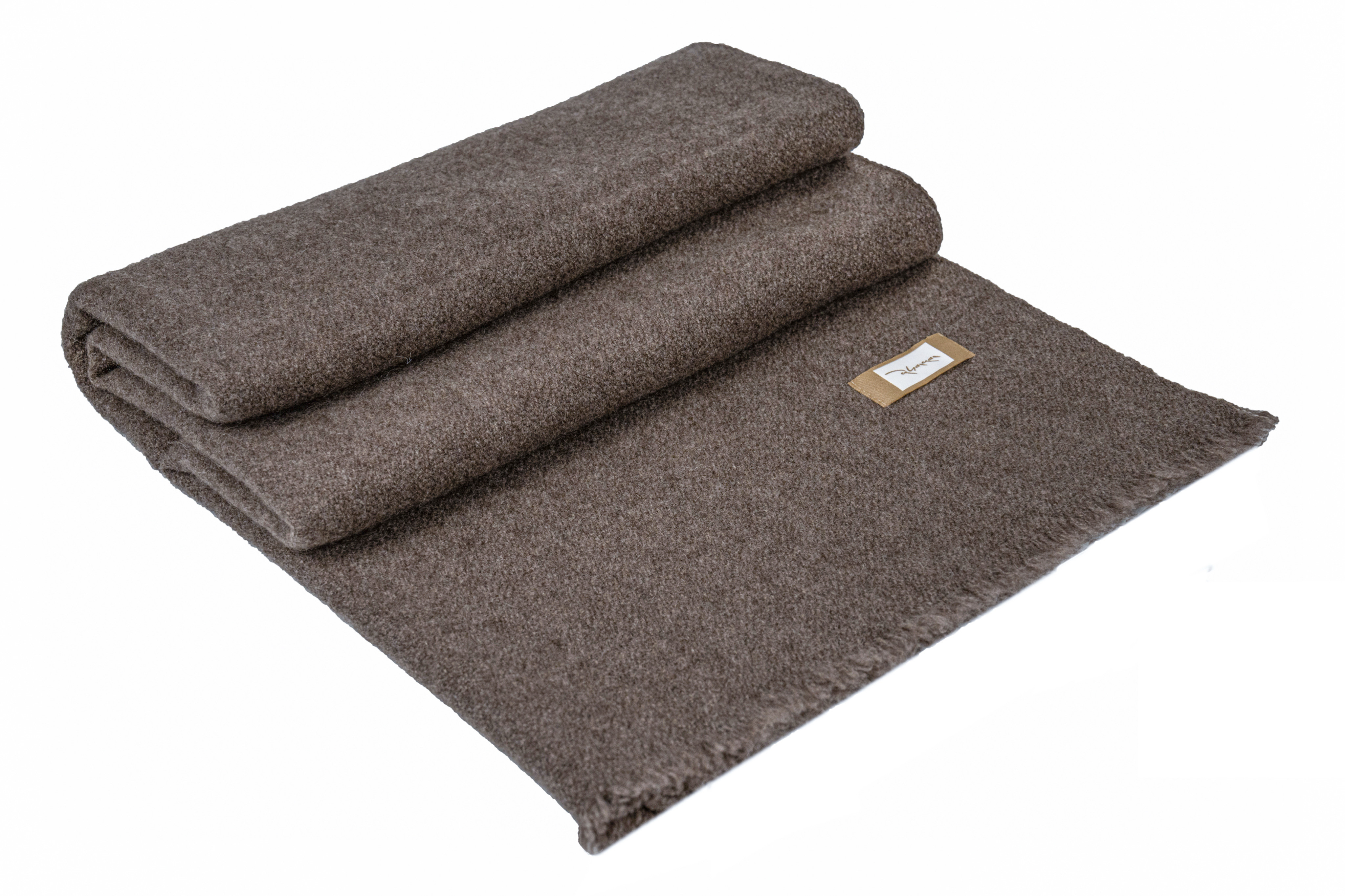 【100%ヤク】NORNA手織りヤクマフラー