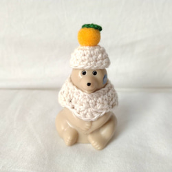 しろくま貯金箱＊鏡餅風コーデ 鏡餅 しろくま貯金箱 着せ替え 正月 獅子舞 鏡餅 - メルカリ