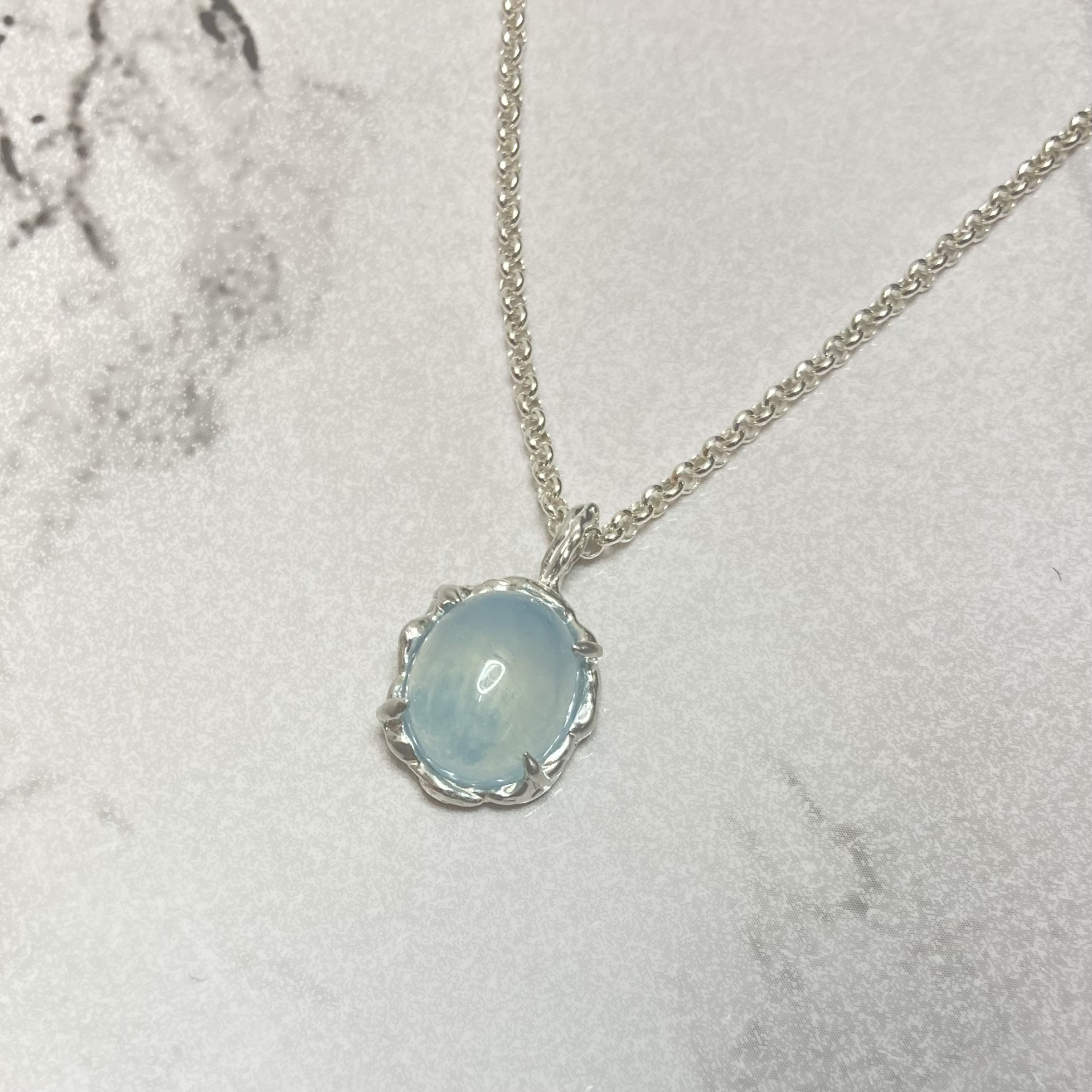 SV925 アクアマリン　ペンダントトップ