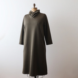 リバティ 前開きワンピース ワンピース ロデンウッド ネイビー