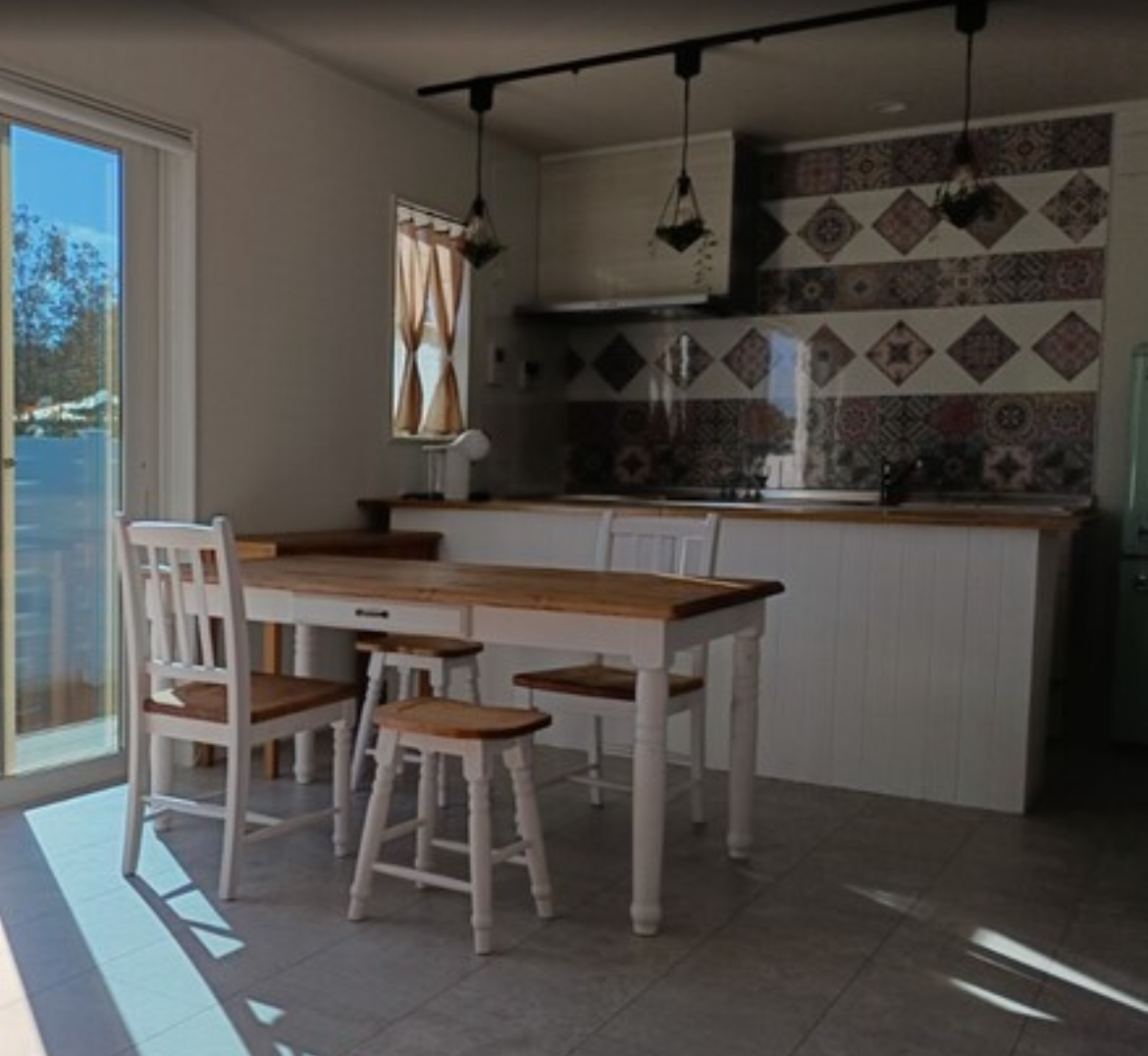 ワイド180 キッチンカウンター　2連結