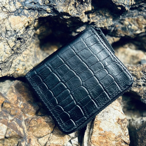 ラウンドジップ ショートウォレット 二つ折り財布 vent kobe 通販