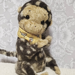 チワワ（白）／ テディベアタイプの犬のぬいぐるみ 約24cm ぬいぐるみ