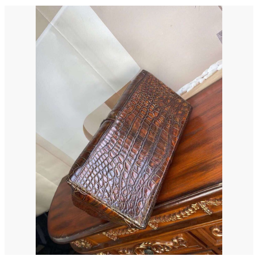 高級クロコダイルパティーヌ色染め大容量 バッグショウルターバック