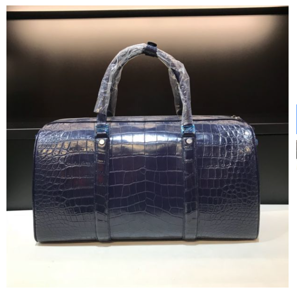 ワニ革 鞄 ショルダーバッグ ハンドバッグ トートバッグ クロコダイルレザー 手揚げ 旅行バッグ 出張 メンズ 男性
