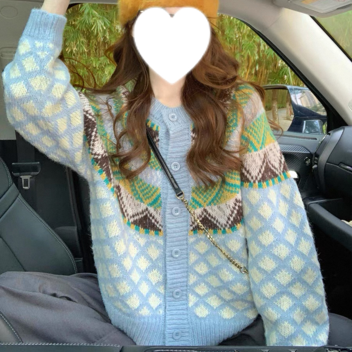 手編みニットカーディガン、大人が着たいお洒落なカーディガン、前開きニットセーター、防寒対策、秋冬ニットコート、厚手