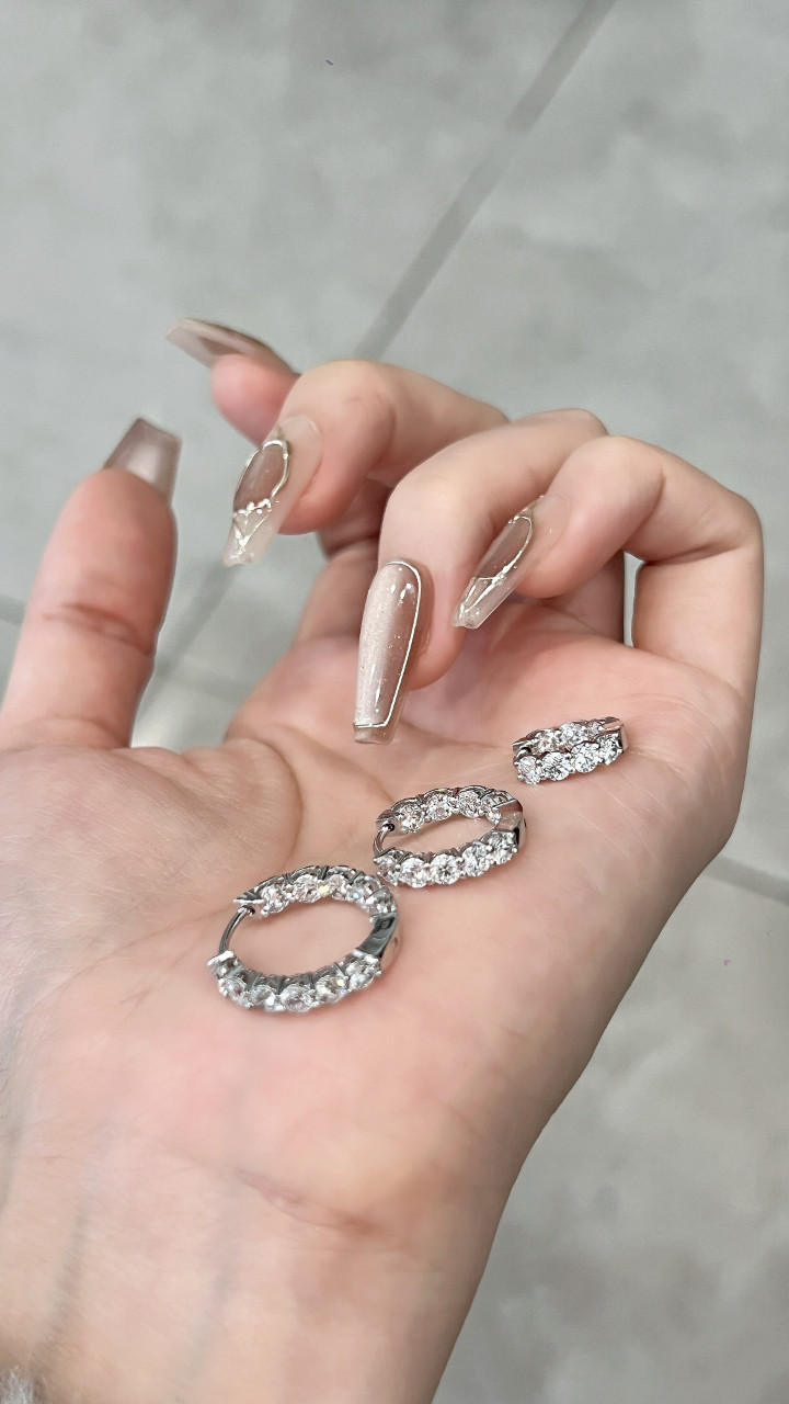 ラボグロウンダイヤモンドフープピアス 1502 96,360円