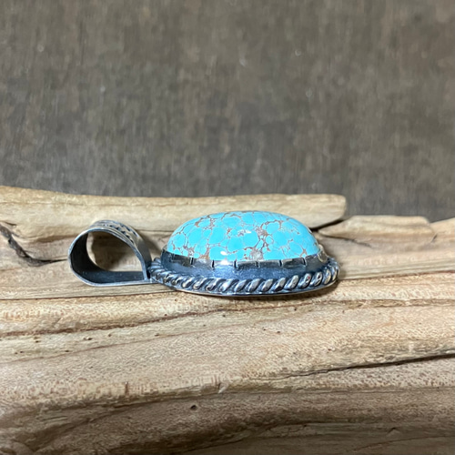 ターコイズ シルバー ペンダント 925マウンテン バンブーマウンテン ターコイズ シルバー ネックレス ペンダント