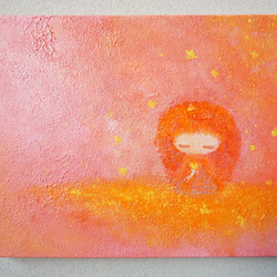 【Gold Heart】原画－キャンバス4号 1枚目の画像