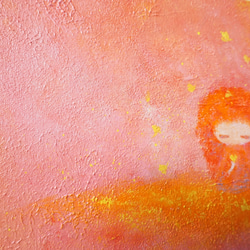 【Gold Heart】原画－キャンバス4号 4枚目の画像