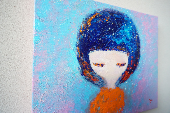 【私の中の宇宙】原画－キャンバス3号 4枚目の画像