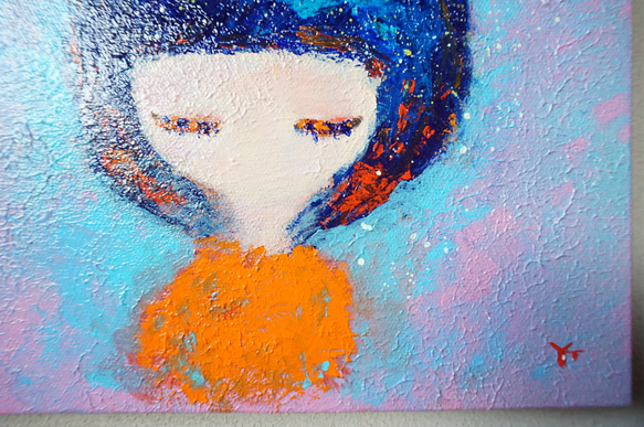 【私の中の宇宙】原画－キャンバス3号 3枚目の画像