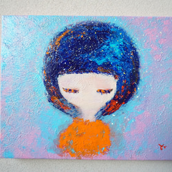 【私の中の宇宙】原画－キャンバス3号 1枚目の画像