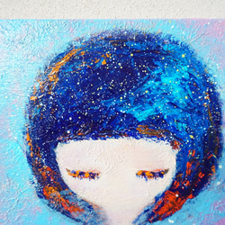 【私の中の宇宙】原画－キャンバス3号 2枚目の画像