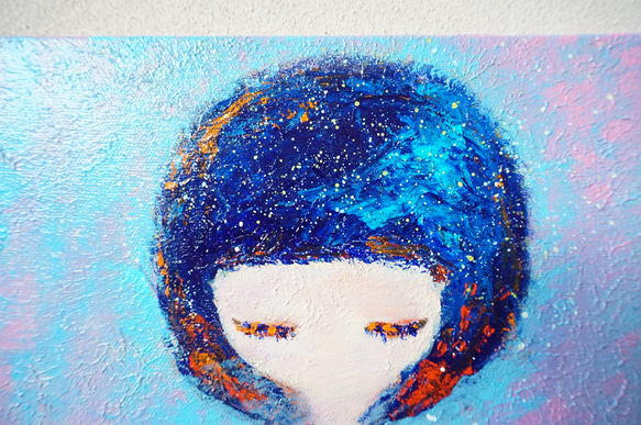 【私の中の宇宙】原画－キャンバス3号 2枚目の画像